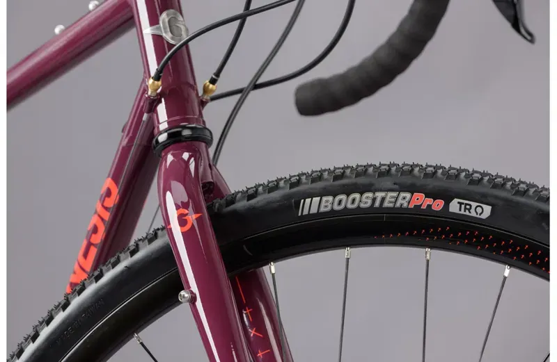 2024 Genesis Croix De Fer 30 Steel Gravel Bike in Purple-4