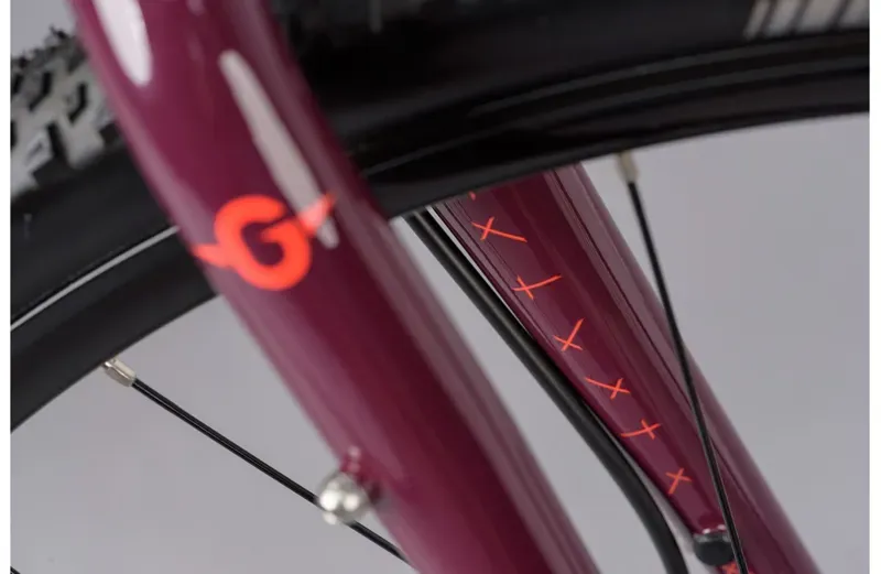 2024 Genesis Croix De Fer 30 Steel Gravel Bike in Purple-6