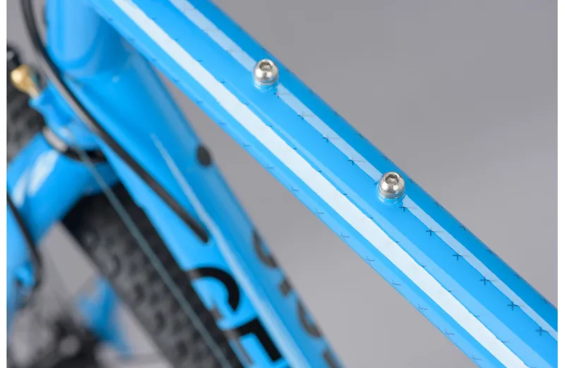 2024 Genesis Croix De Fer 40 Steel Gravel Bike in Blue-7