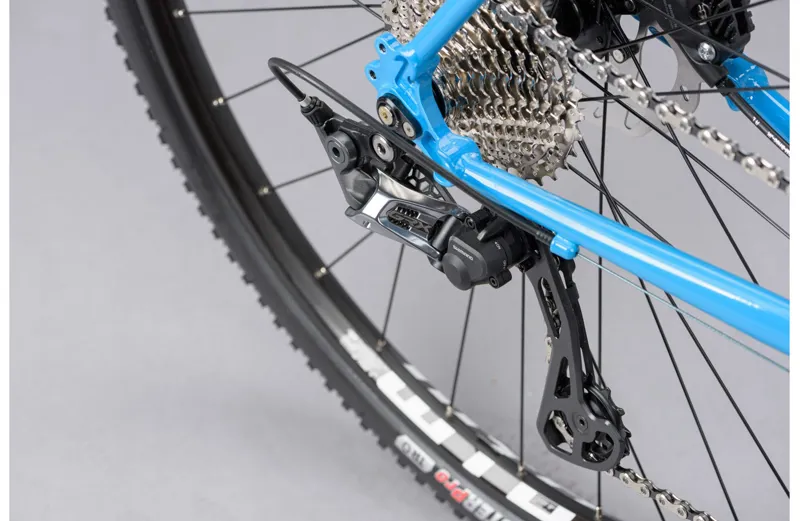 2024 Genesis Croix De Fer 40 Steel Gravel Bike in Blue-13