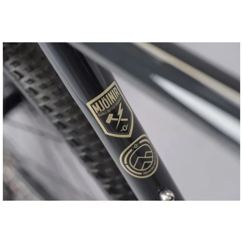 2024 Genesis Croix De Fer 10 Steel Gravel Bike in Black-3