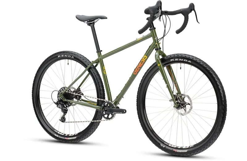 2021 Genesis Vagabond Steel Touring Bike in Green-1