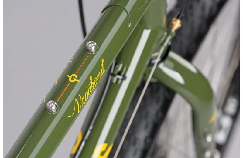 2021 Genesis Vagabond Steel Touring Bike in Green-4