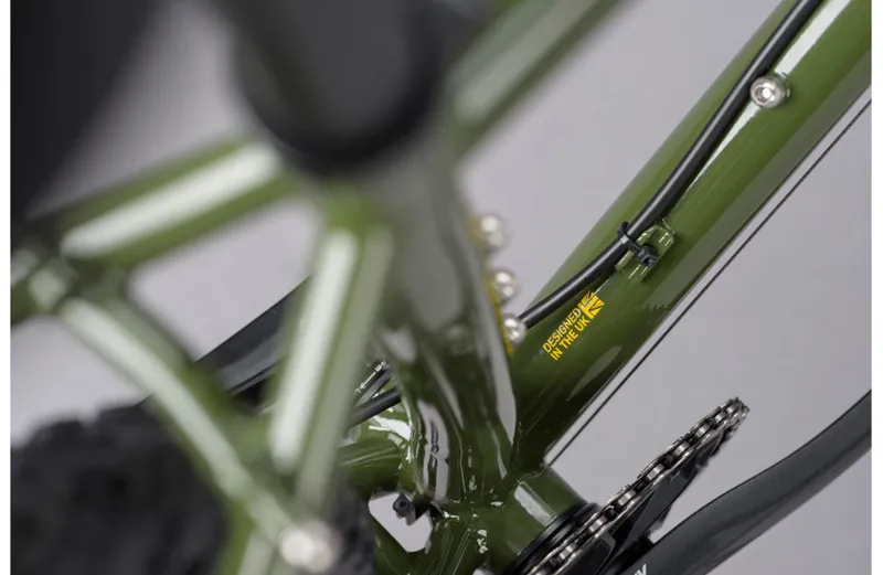 2021 Genesis Vagabond Steel Touring Bike in Green-6