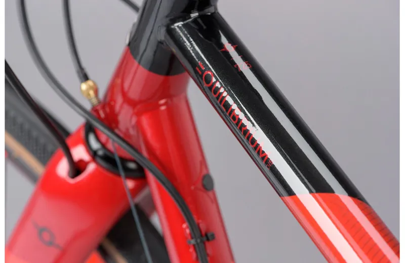 Genesis Equilibrium Disc - Steel Road Bike - Red Sheeran-6
