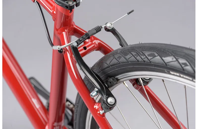 Ridgeback Comet - Hybrid Bike - Red-12