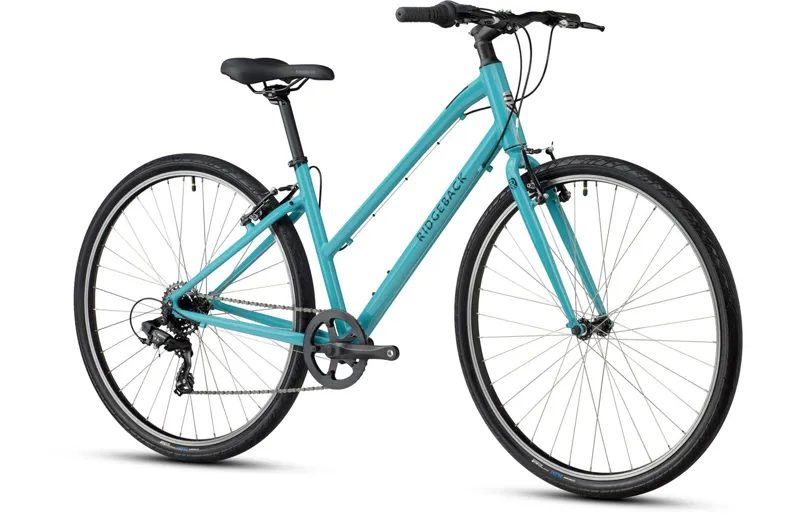 Ridgeback Comet - Open Frame Hybrid Bike - Green-1