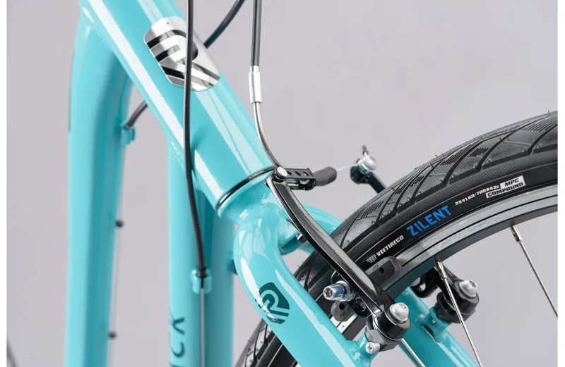 Ridgeback Comet - Open Frame Hybrid Bike - Green-7