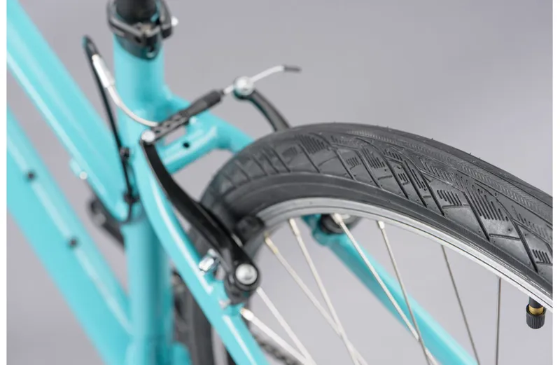 Ridgeback Comet - Open Frame Hybrid Bike - Green-12