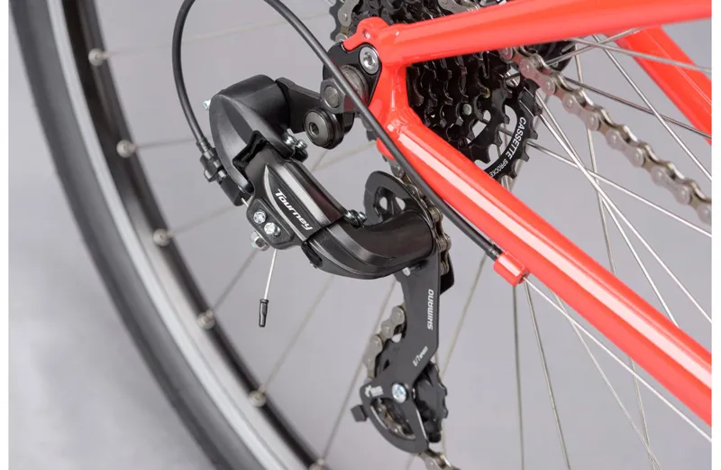 Ridgeback Motion - Hybrid Bike - Red-10