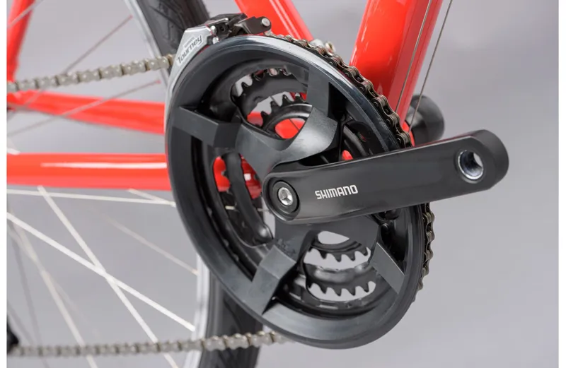 Ridgeback Motion - Hybrid Bike - Red-9