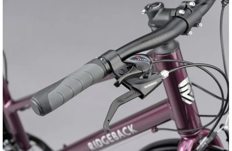 Ridgeback Speed - Open Frame Hybrid Bike - Purple-3