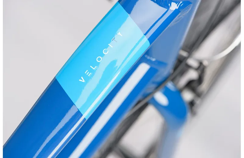 Ridgeback Velocity - Open Frame Hybrid Bike - Dark Blue-2