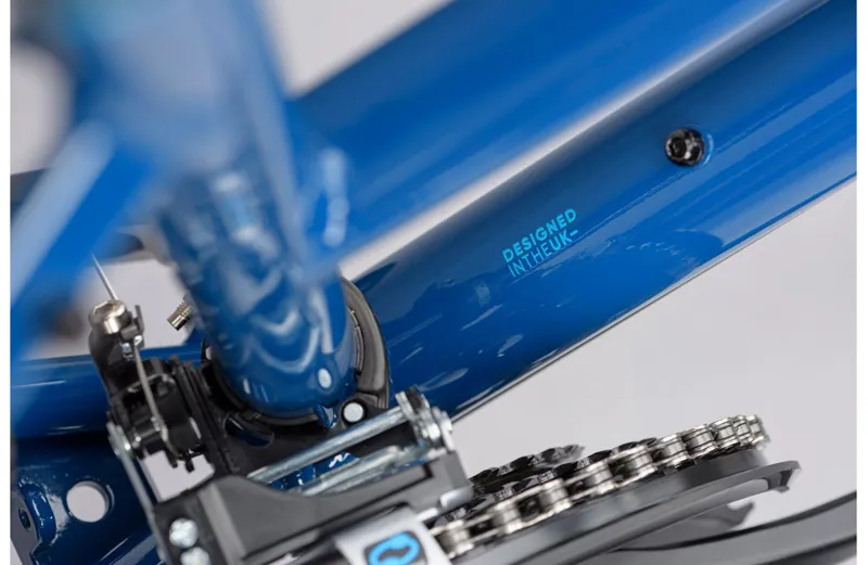 Ridgeback Velocity - Open Frame Hybrid Bike - Dark Blue-9