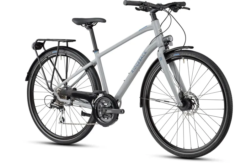 Ridgeback Element EQ - Hybrid Bike - Silver-1