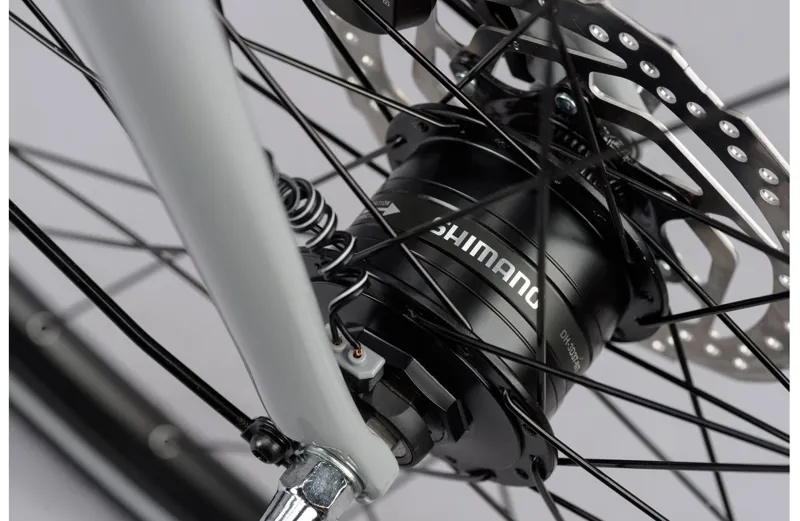 Ridgeback Element EQ - Hybrid Bike - Silver-5