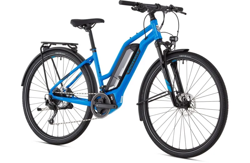 Ridgeback Arcus 2 - Open Frame Electric Hybrid Bike - Dark Blue-1