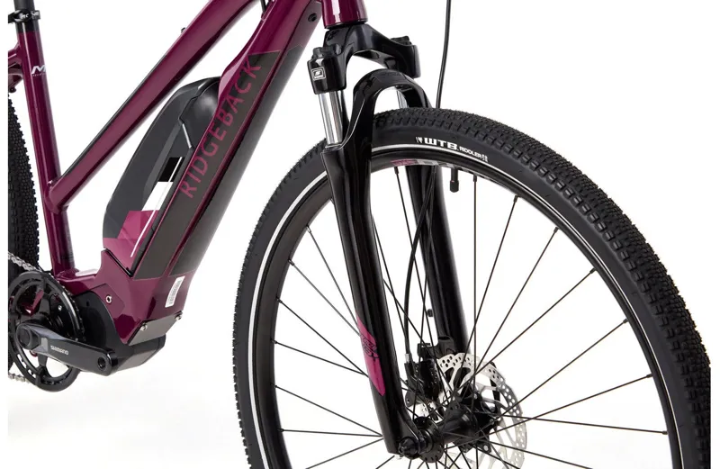 Ridgeback X2 - Open Frame - Electric Hybrid Bike - Purple-4