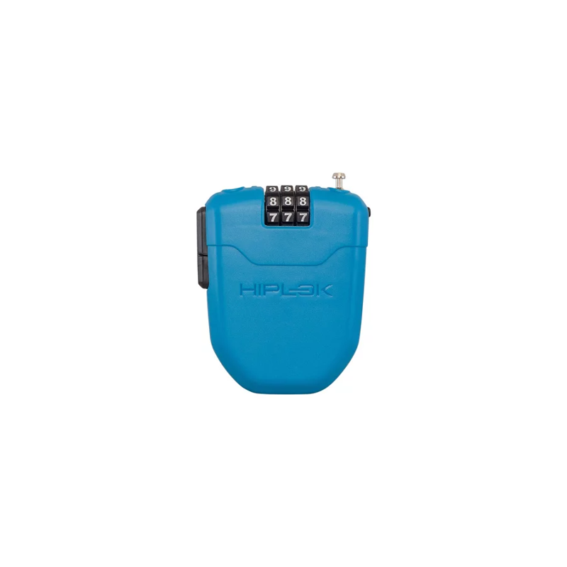 Hiplok FX - Wearable Retractable Combo Lock - Cyan-1