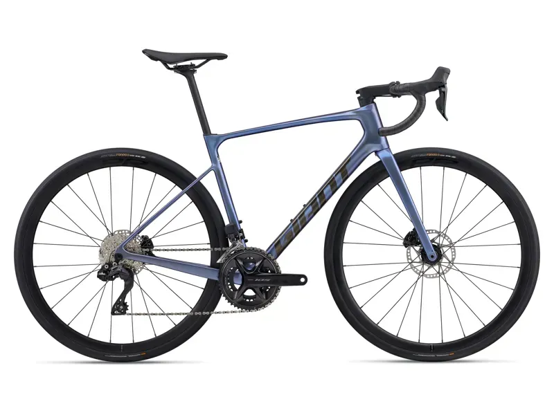 2026 Giant Defy Advanced 1 Road Bike in Thundercloud