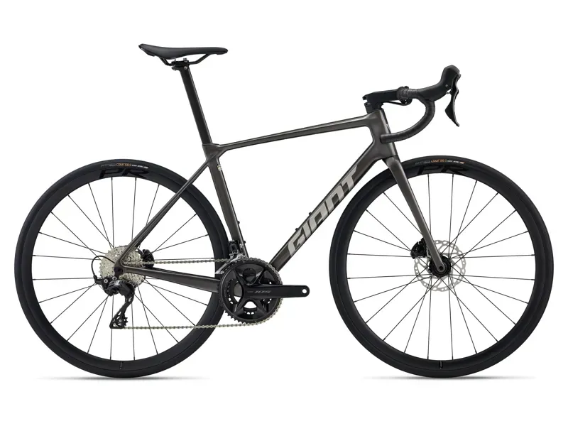 2026 Giant TCR Advanced 2-PC Road Bike in Steah Chrome