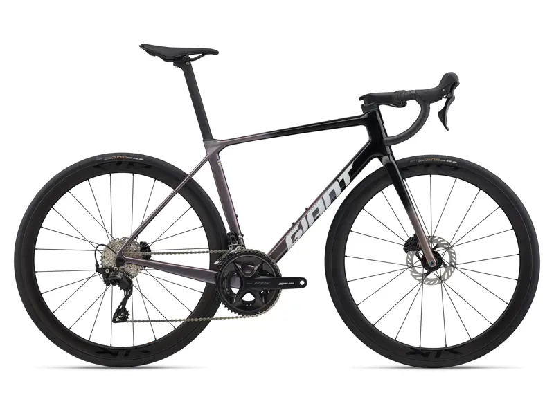2026 Giant TCR Advanced Pro 2 Road Bike in Black/Orion Nebula