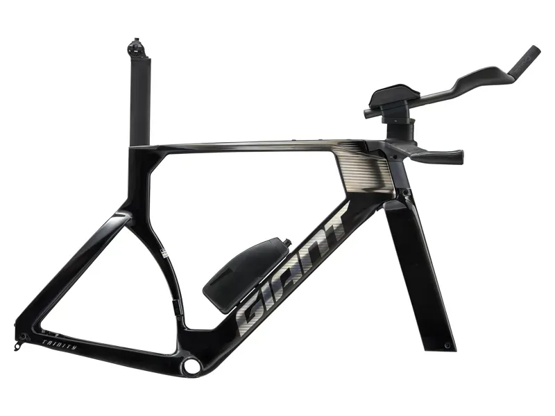 2025 Giant Trinity Advanced SL Time Trial Road Bike Frameset in Carbon/Chrome