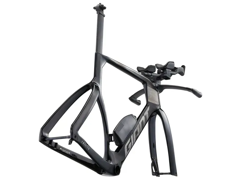 2025 Giant Trinity Advanced SL Time Trial Road Bike Frameset in Carbon/Chrome-2