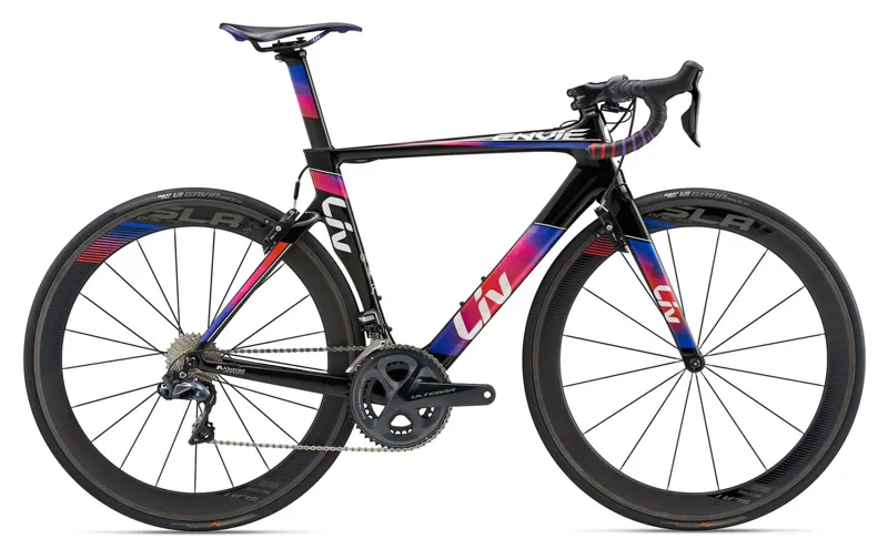 2018 LIV ENVIE ADVANCED PRO CARBON AERO PERFORMANCE ROAD BIKE.