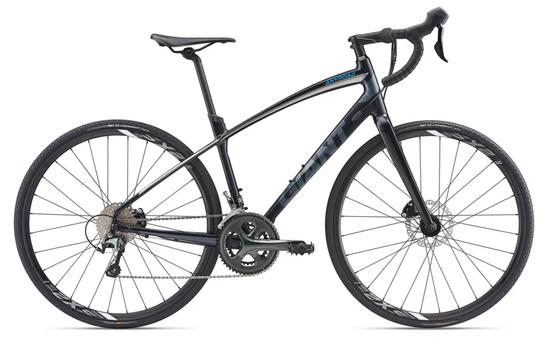 2018 GIANT ANYROAD 1 ALLOY DISC ON/OFF ROAD BIKE, SATIN DARK BLUE