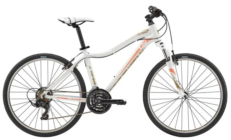 2018 LIV Bliss 3, 26 inch WHEEL LADIES FRONT SUSPENSION MTB WHITE