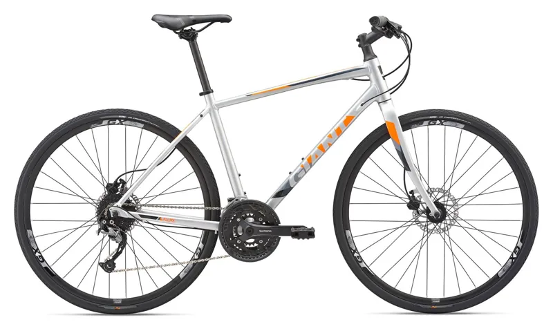 2019 Giant Escape 1 Disc Mens Hybrid bike in Silver