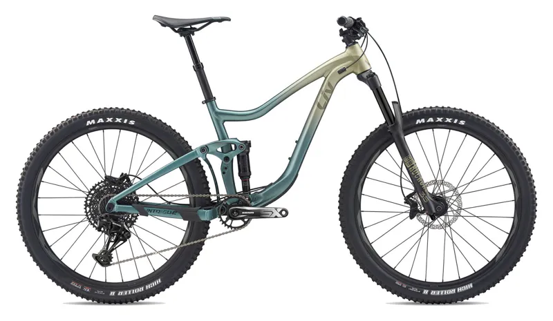 2020 Liv Intrigue 3 Full Suspension Mountain Bike in Brown