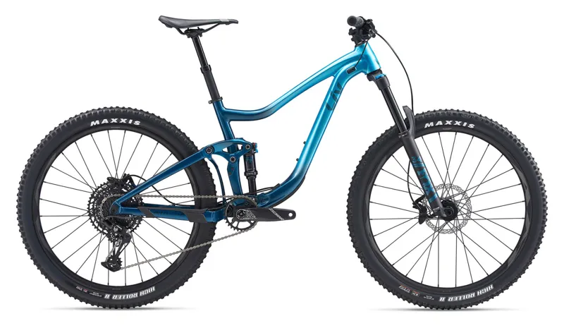 2020 Liv Intrigue 2 Full Suspension Mountain Bike in Blue