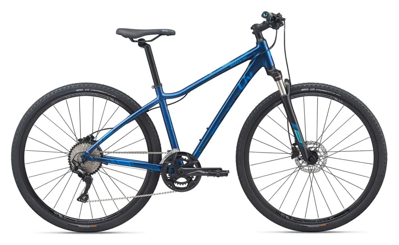 2020 Liv Rove 1 Disc Hybrid Bike in Blue