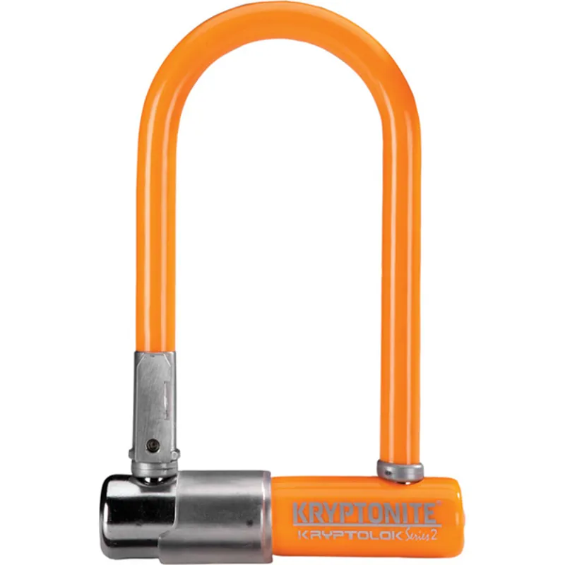 KRYPTONITE KRYPTOLOK SERIES 2 MINI WITH BRACKET - ORANGE