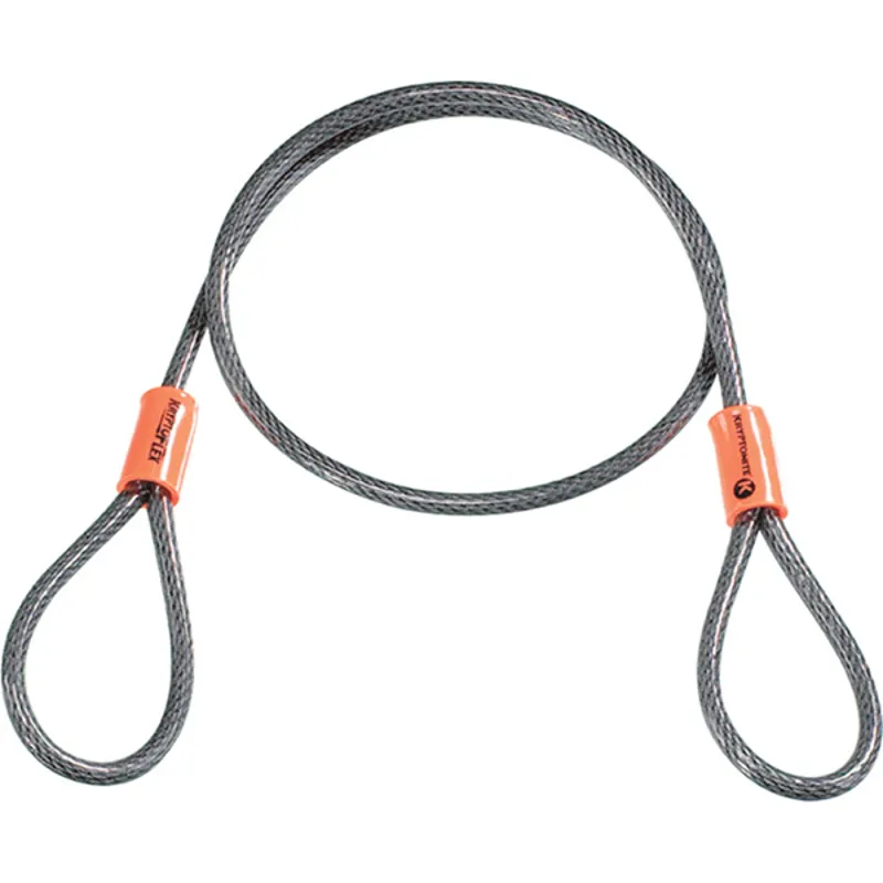 Kryptonite Kryptoflex 7ft Cable Lock in Grey/Orange-1