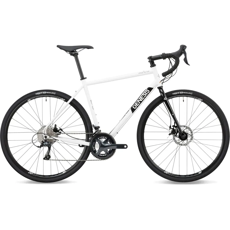 2020 Genesis Croix de Fer 10 Unisex Gravel Bike in White