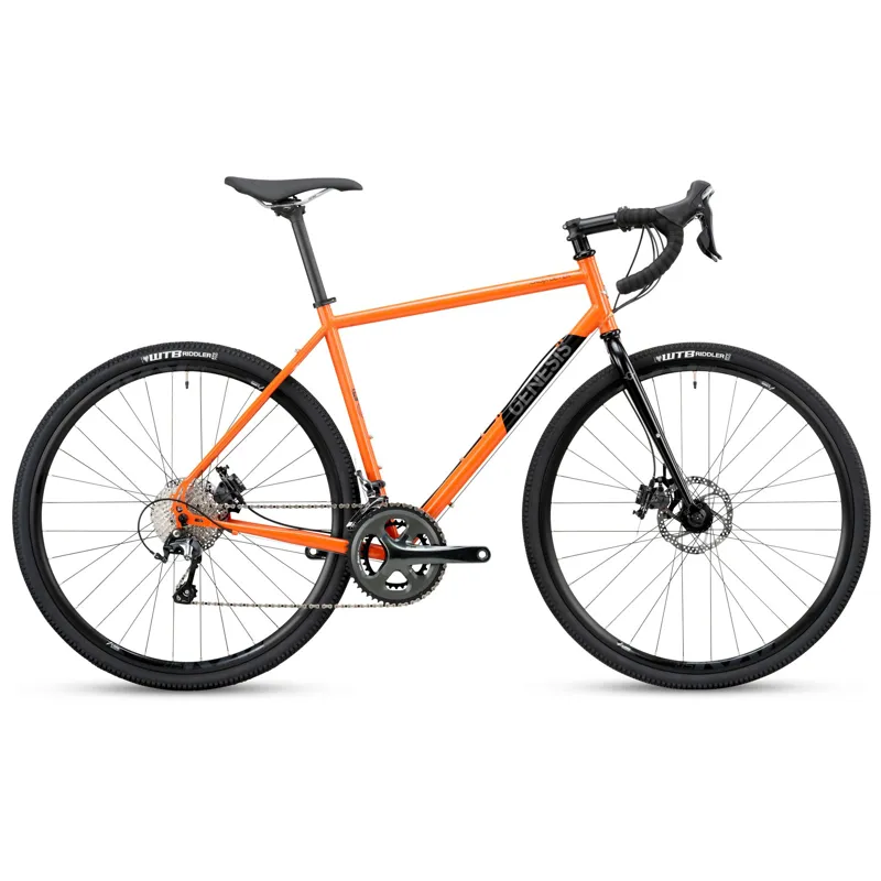 2020 Genesis Croix de Fer Unisex Gravel Bike in Orange