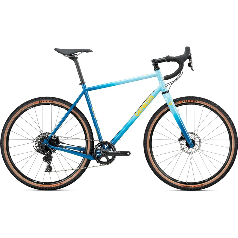 2020 Genesis Fugio Unisex Gravel Bike in Blue
