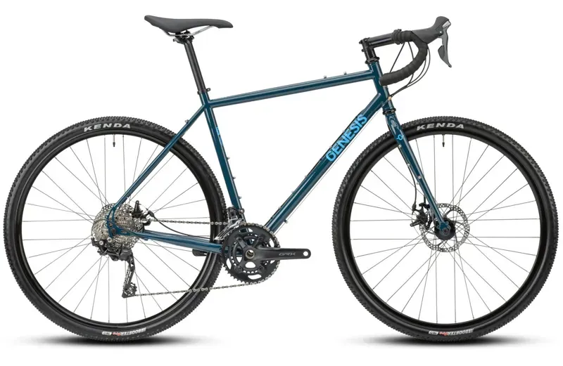 Genesis Croix De Fer 20 - Steel Gravel Bike - Dark Blue