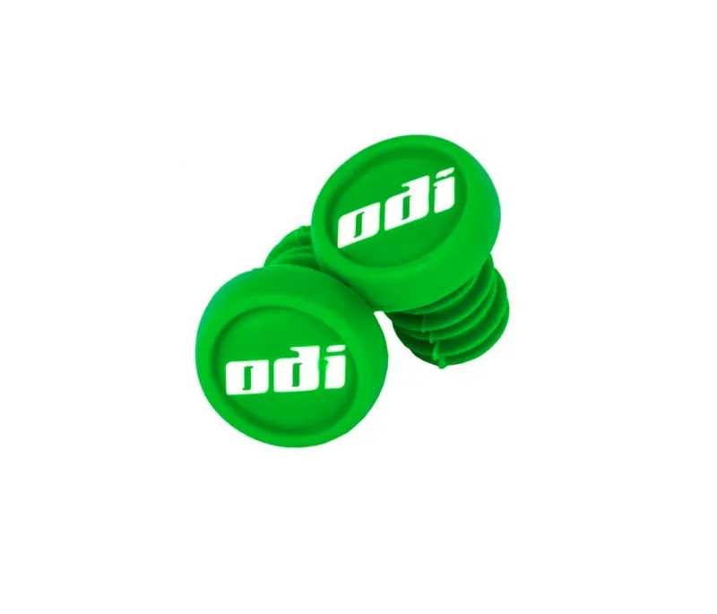 Odi BMX Two Colour Push-in Plugs in Green