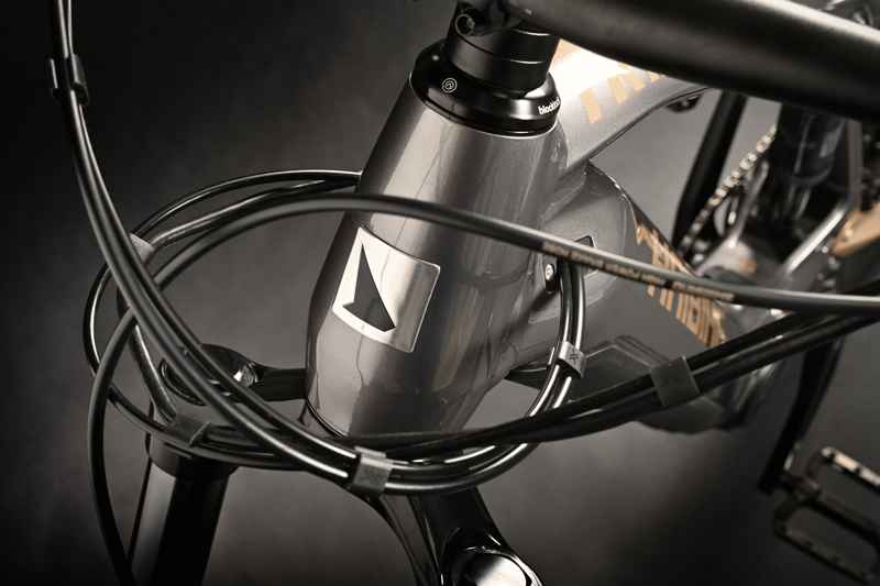 Haibike Alltrail 5 27.5 - Full Suspension Electric Bike - Titan and Caramel-2