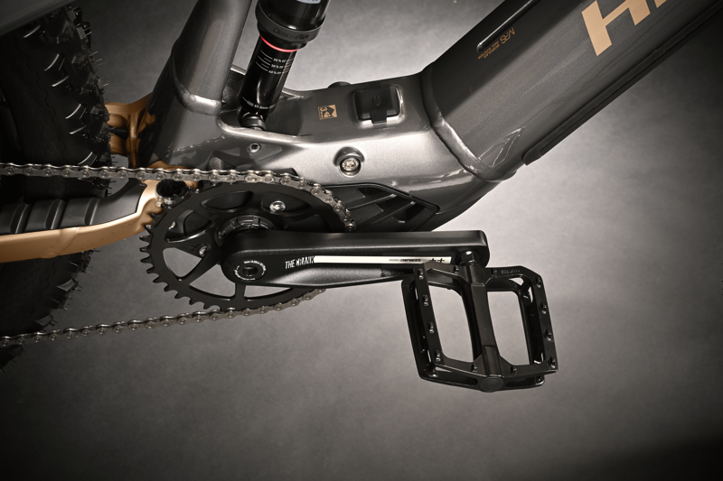 Haibike Alltrail 5 27.5 - Full Suspension Electric Bike - Titan and Caramel-7