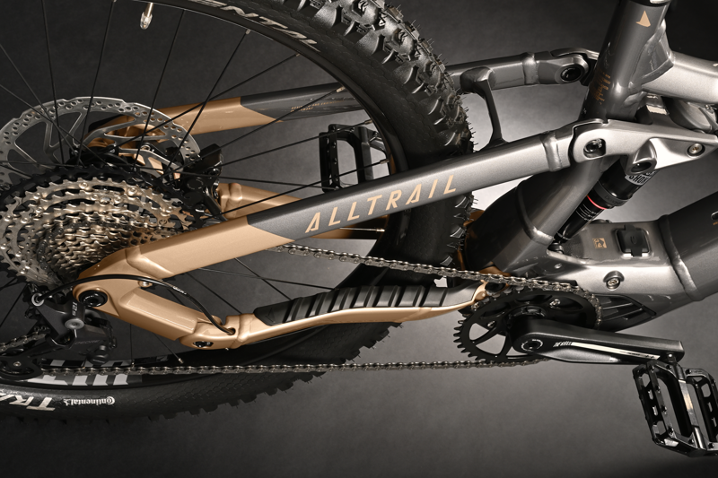 Haibike Alltrail 5 27.5 - Full Suspension Electric Bike - Titan and Caramel-6