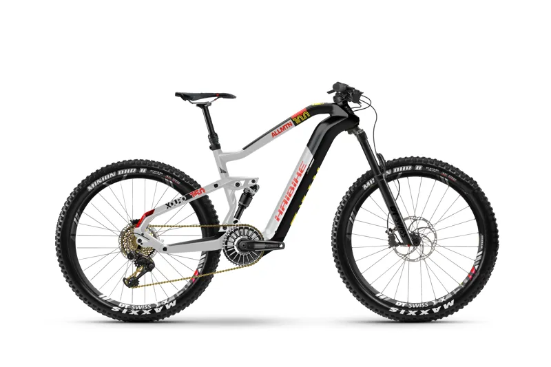 2019 Haibike Xduro Allmtn 10.0 Mens FS Electric Mountain Bike in White
