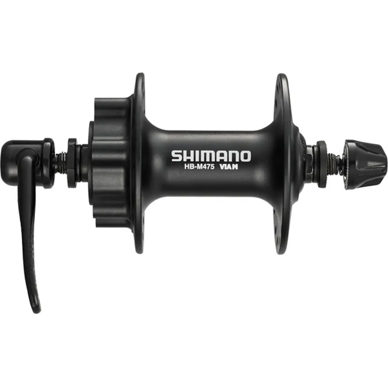 Shimano HB-M475 6 Bolt Disc Front Hub - Black - 32 Hole