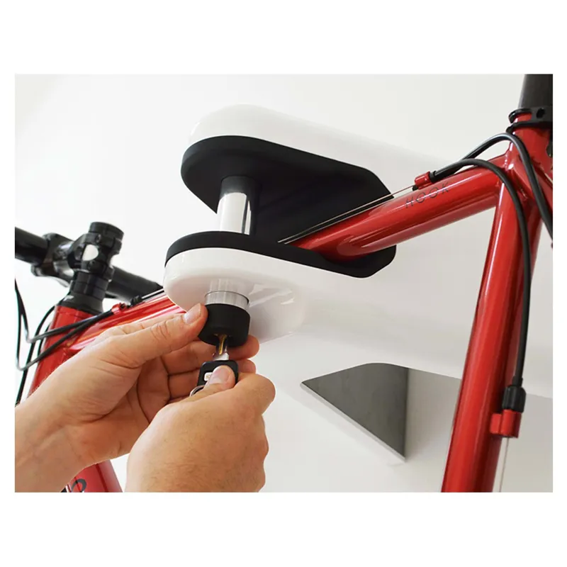 Hiplok Airlok Wall Mounted Lock / Hanger - Red-1