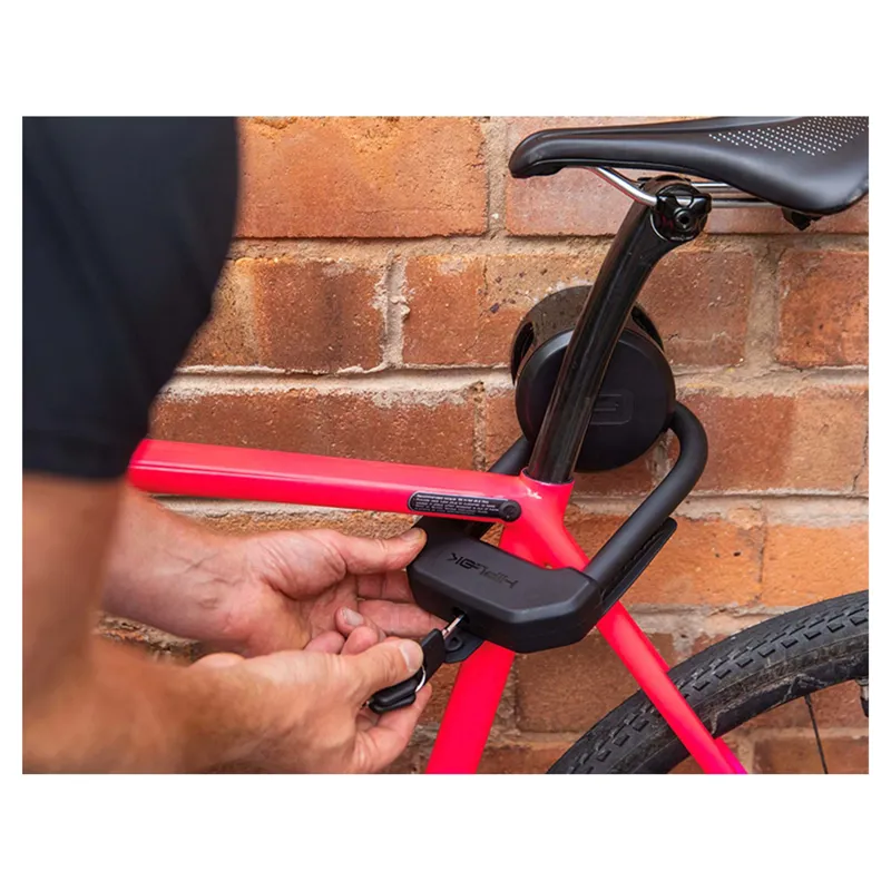 Hiplok Ankr Ground and Wall Anchor - Red-2