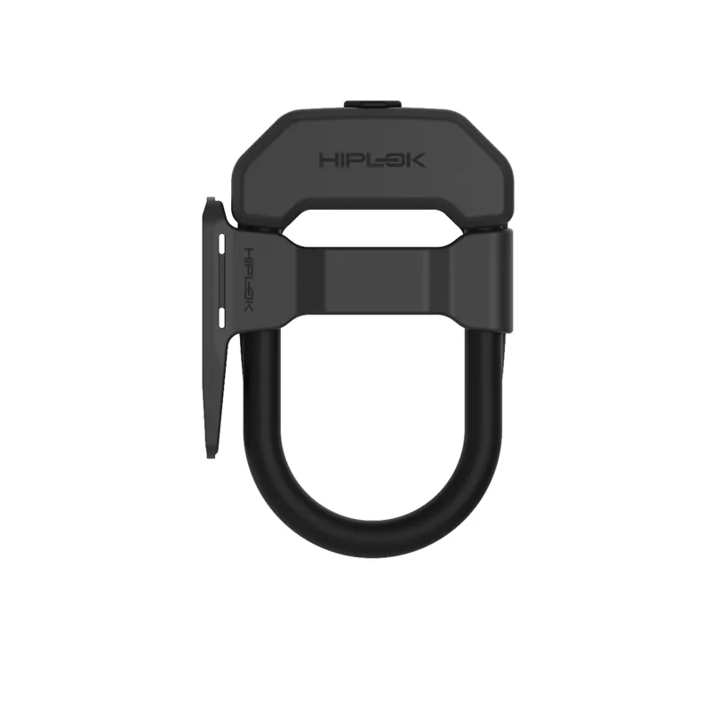 Hiplok Dx D Lock With Frame Clip - Black